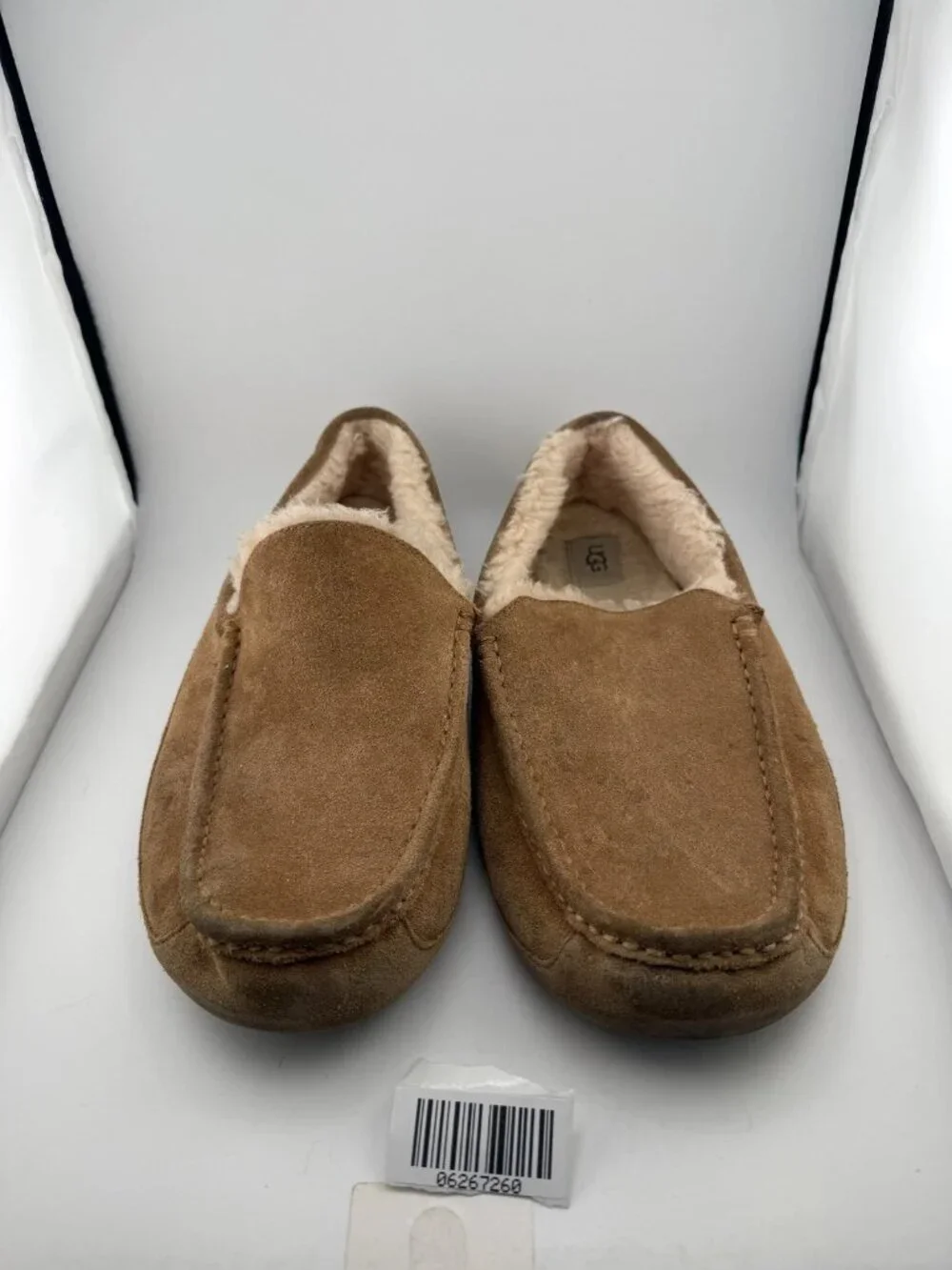 WORN UGG Ascot Slipper Chestnut 1101110-CHE Men's Size 13 No Box